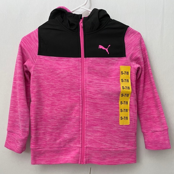 Puma Youth Fleece Hoodie, Size S-7/8, NWT - Picture 1 of 4
